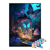 Kit de Pintura Numerada - A Magia das Borboletas