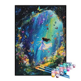 Kit de Pintura Numerada - Mergulho no Mundo Encantado