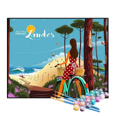 Kit de Pintura Numerada - Landes, França