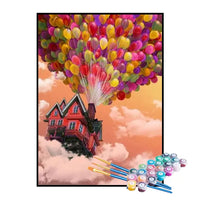 Kit de Pintura Numerada - Up - Altas Aventuras