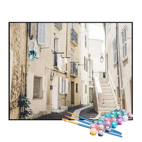 Kit de Pintura Numerada - Vila Simples