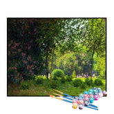 Kit de Pintura Numerada - O Parque Monceau, Claude Monet