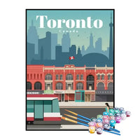 Kit de Pintura Numerada - Toronto