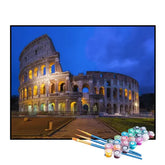 Kit de Pintura Numerada - Coliseu de Roma