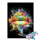 Kit de Pintura Numerada - Boca Colorida