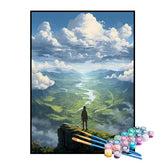 Kit de Pintura Numerada - O Caminho para o Futuro