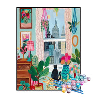 Kit de Pintura Numerada - Quarto Colorido