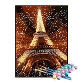 Kit de Pintura Numerada - As Luzes da Torre Eiffel