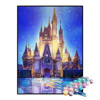 Kit de Pintura Numerada - Castelo da Disney