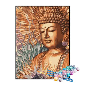 Kit de Pintura Numerada - Buda