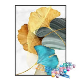 Kit de Pintura Numerada - Folhas Secas ao Vento