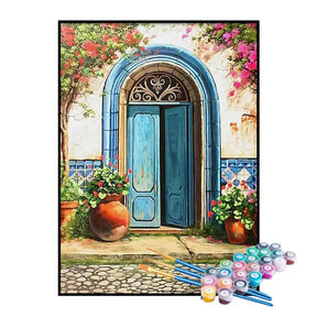 Kit de Pintura Numerada - A Porta Vintage