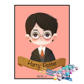 Kit de Pintura Numerada - Harry Potter