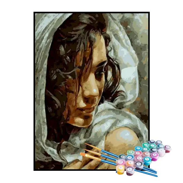 Kit de Pintura Numerada - A Mulher