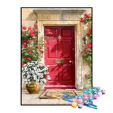 Kit de Pintura Numerada - A Porta Vermelha