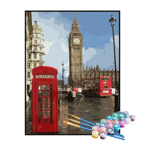 Kit de Pintura Numerada - Londres