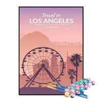 Kit de Pintura Numerada - Los Angeles
