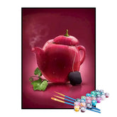 Kit de Pintura Numerada - Chá de Maçã