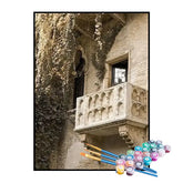 Kit de Pintura Numerada - Varanda da Casa Antiga