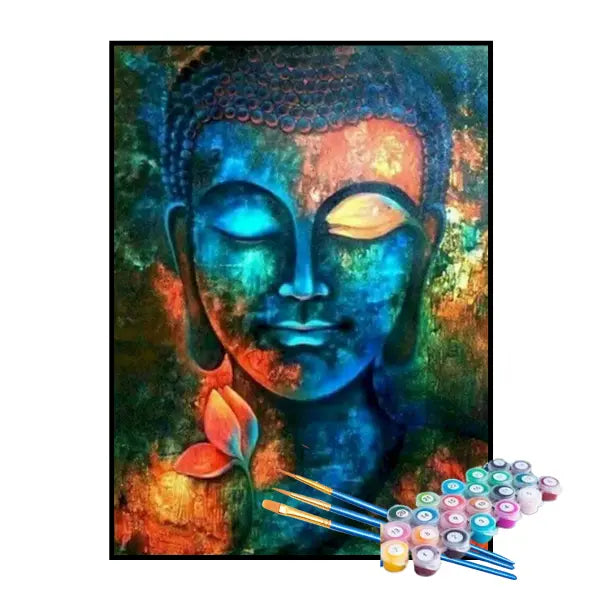 Kit de Pintura Numerada - Buda Colorido