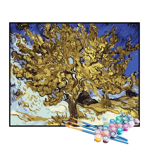 Kit de Pintura Numerada - A Amoreira de Van Gogh