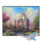 Kit de Pintura Numerada - Castelo Encantado