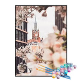 Kit de Pintura Numerada - Vista da Torre do Relógio