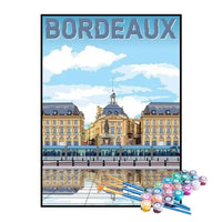 Kit de Pintura Numerada - Bordeaux, França