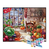 Kit de Pintura Numerada - Frutas