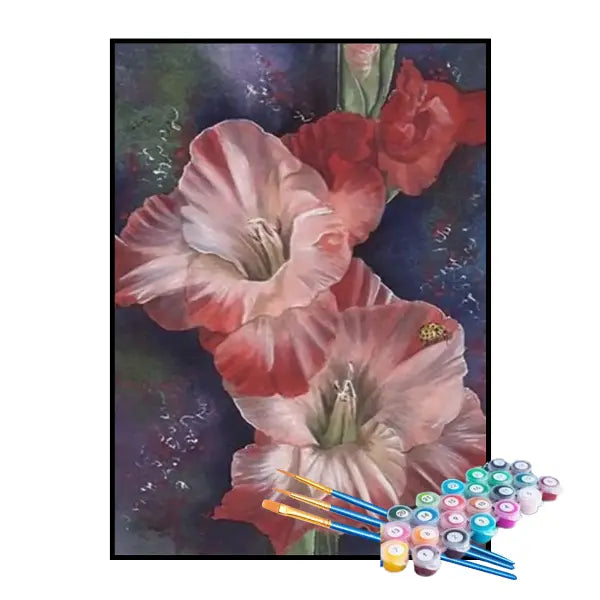 Kit de Pintura Numerada - Flor da Água