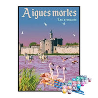 Kit de Pintura Numerada - Aigues-Mortes, França