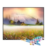 Kit de Pintura Numerada - Névoa na Casa de Campo