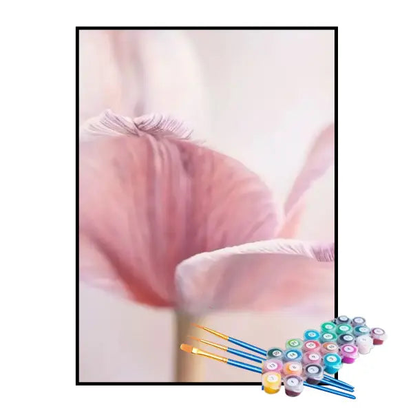 Kit de Pintura Numerada - Pétala Rosa