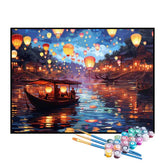 Kit de Pintura Numerada - Festival das Luzes