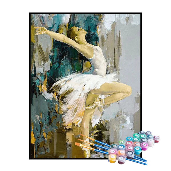 Kit de Pintura Numerada - Bailarina