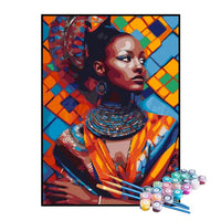 Kit de Pintura Numerada - A Beleza Feminina