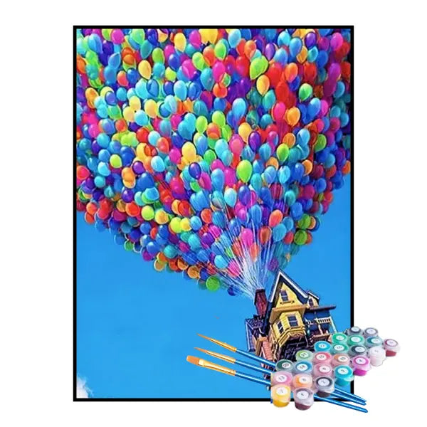 Kit de Pintura Numerada - Up Altas Aventuras