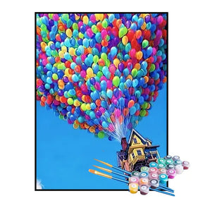 Kit de Pintura Numerada - Up Altas Aventuras