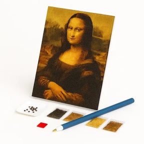 Kit de Pintura com Diamantes - Mona Lisa