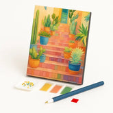 Kit de Pintura com Diamantes - Escadaria das Flores