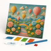 Kit de Pintura com Diamantes - O Caminho da Alegria