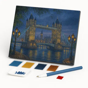 Kit de Pintura com Diamantes - Ponte de Londres