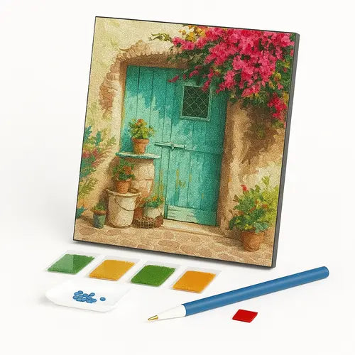 Kit de Pintura com Diamantes - A Porta