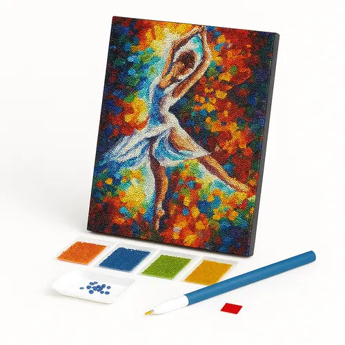 Kit de Pintura com Diamantes - A Bailarina