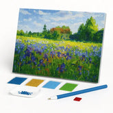 Kit de Pintura com Diamantes - Campo Florido