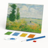Kit de Pintura com Diamantes - Campo de Papoulas, Claude Monet