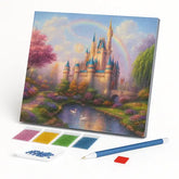 Kit de Pintura com Diamantes - Castelo Encantado