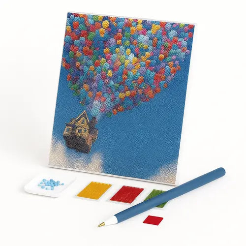 Kit de Pintura com Diamantes - Up Altas Aventuras