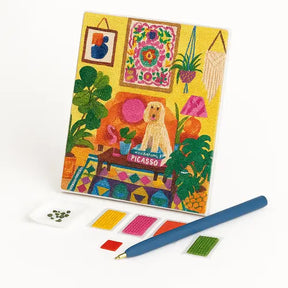 Kit de Pintura com Diamantes - Sala Divertida