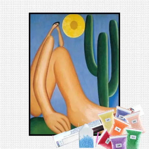 Kit de Pintura com Diamantes - Relaxarte